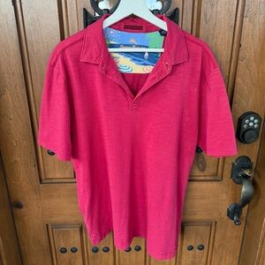Tommy Bahama‎ Men’s Size Large 100% Pima Cotton Polo Tropical Shirt